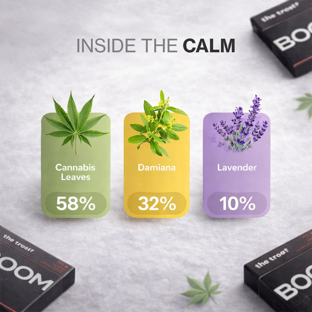 The Trost Rollens Hemp Herbal Cigarettes - Boom