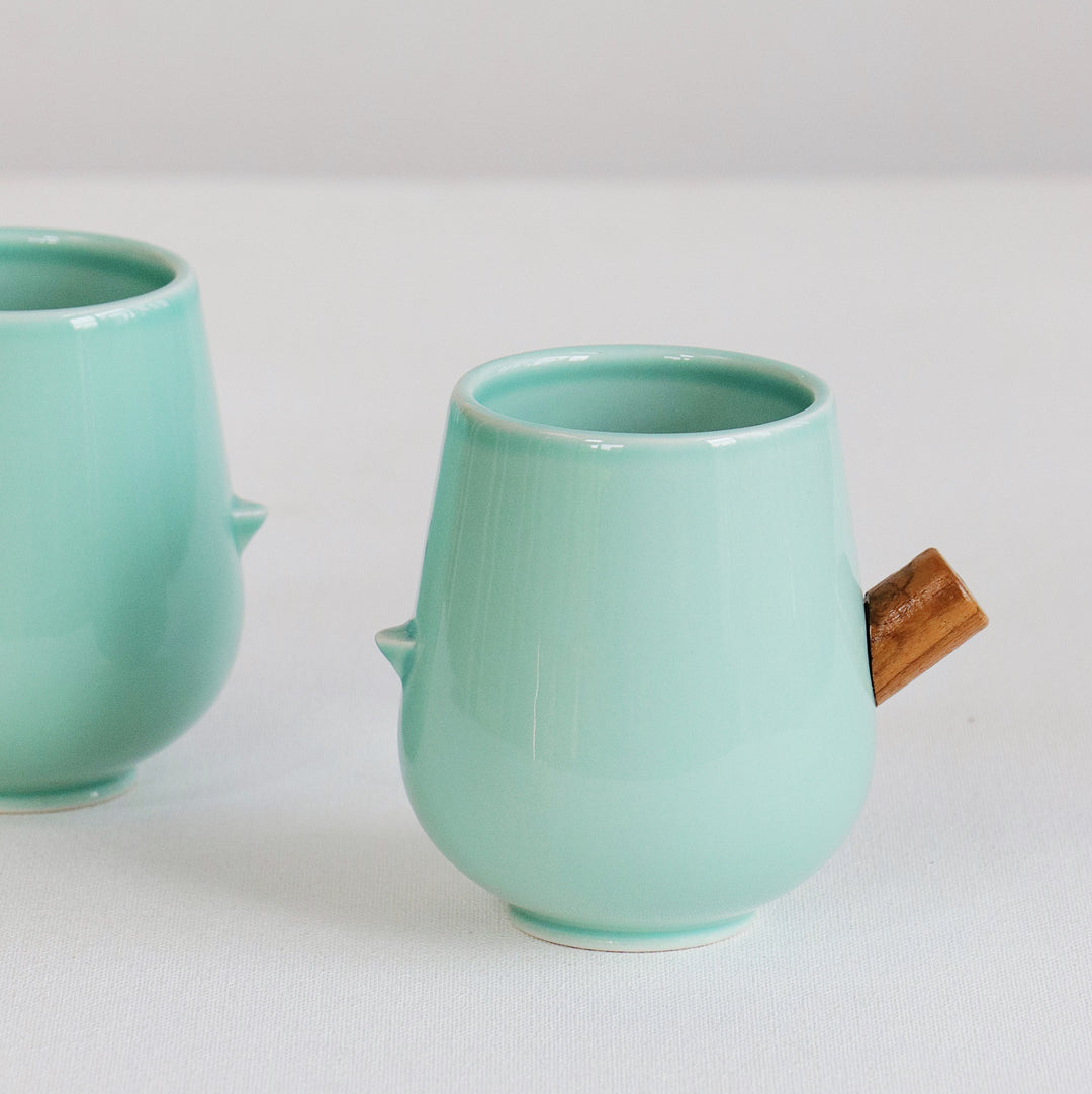 Urban Tweeter Glasses x 2 [Turquoise]