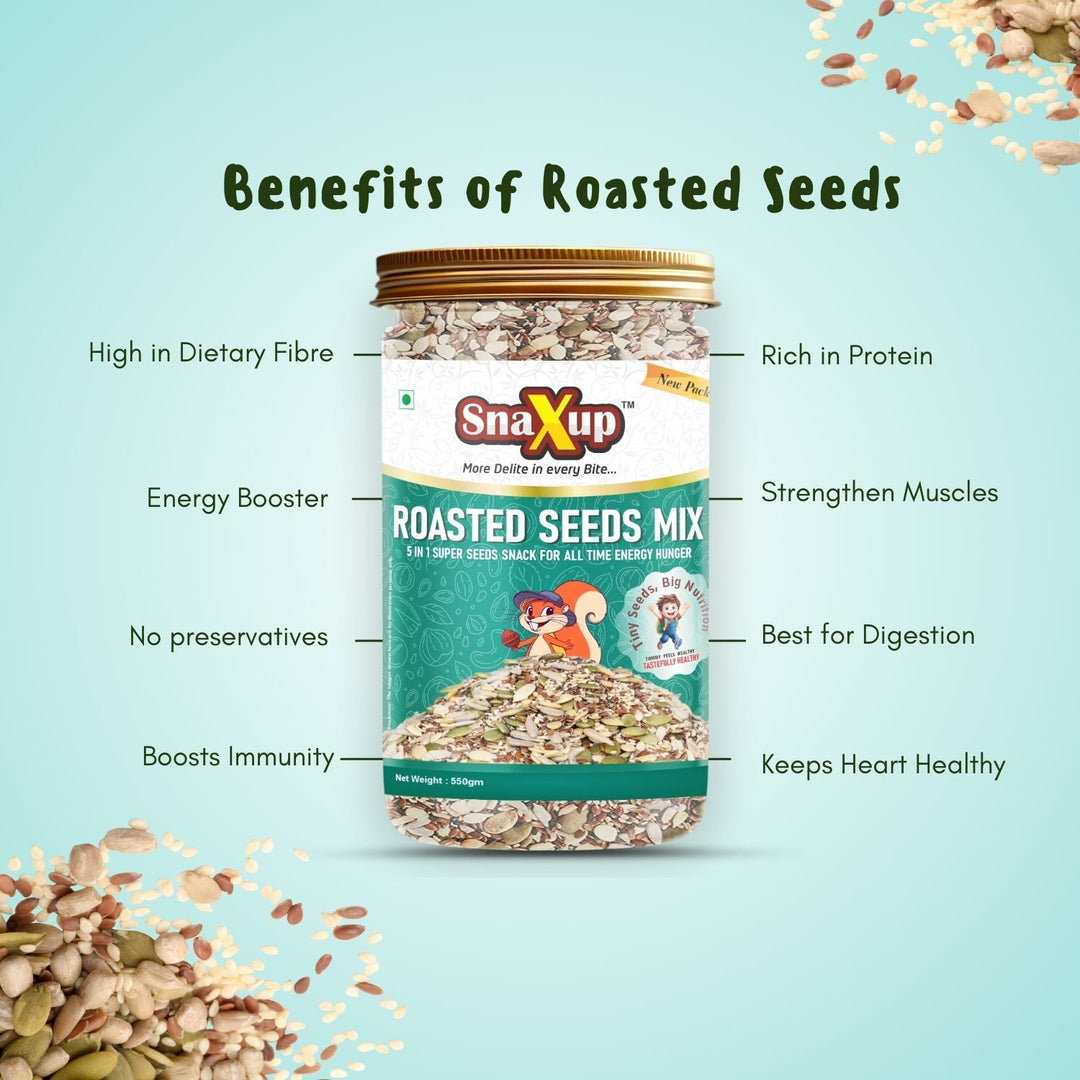 SnaxUp Roasted Seeds Mix 550 g