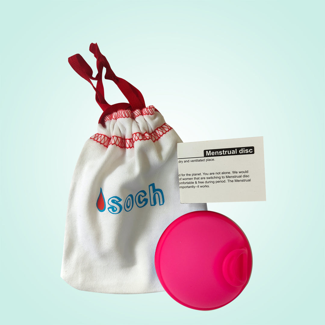 SochGreen Reusable Menstrual Disc (Low & High Cervix)