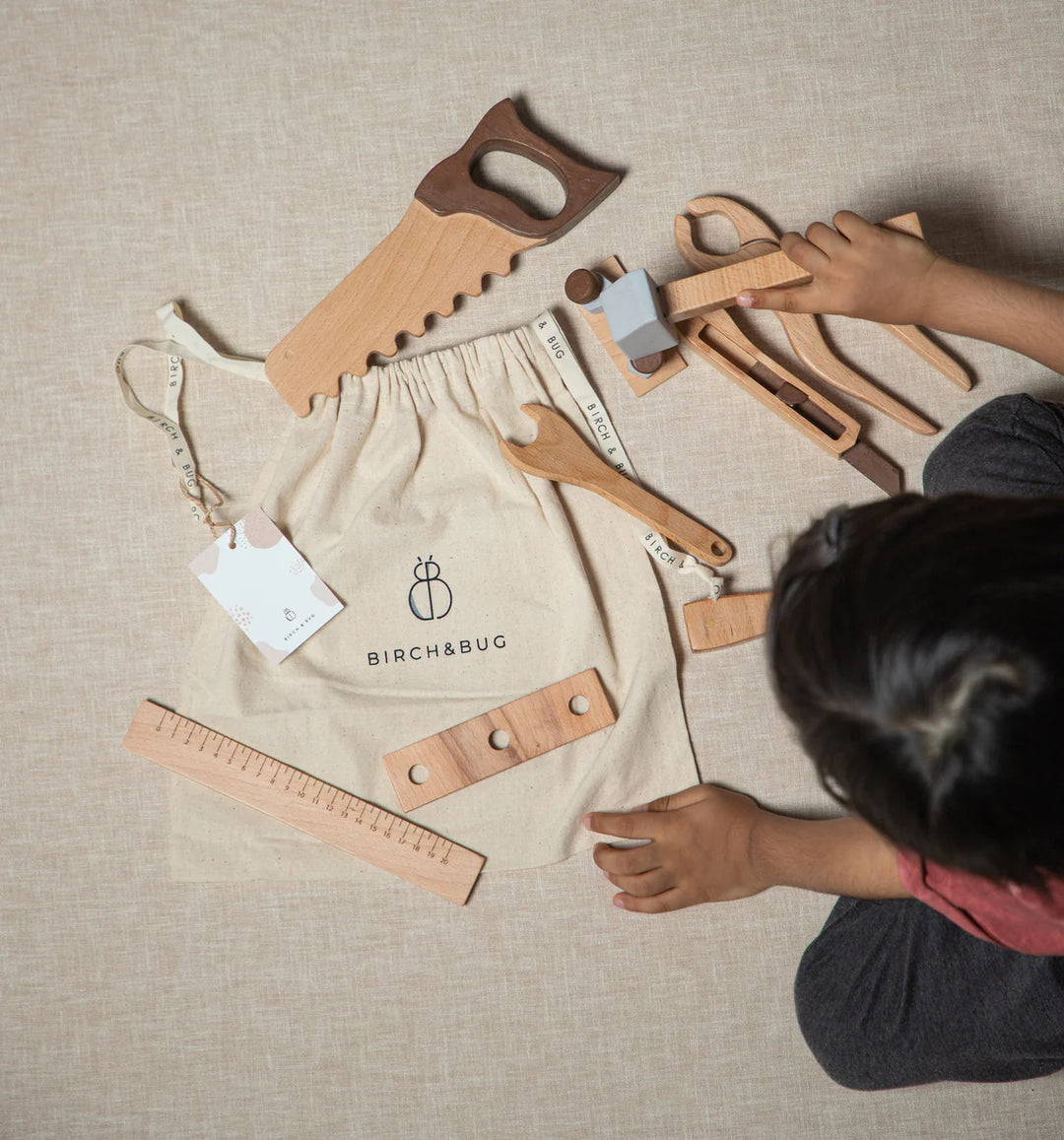 BIRCH & BUG Tool PlaySet - 13 Pieces