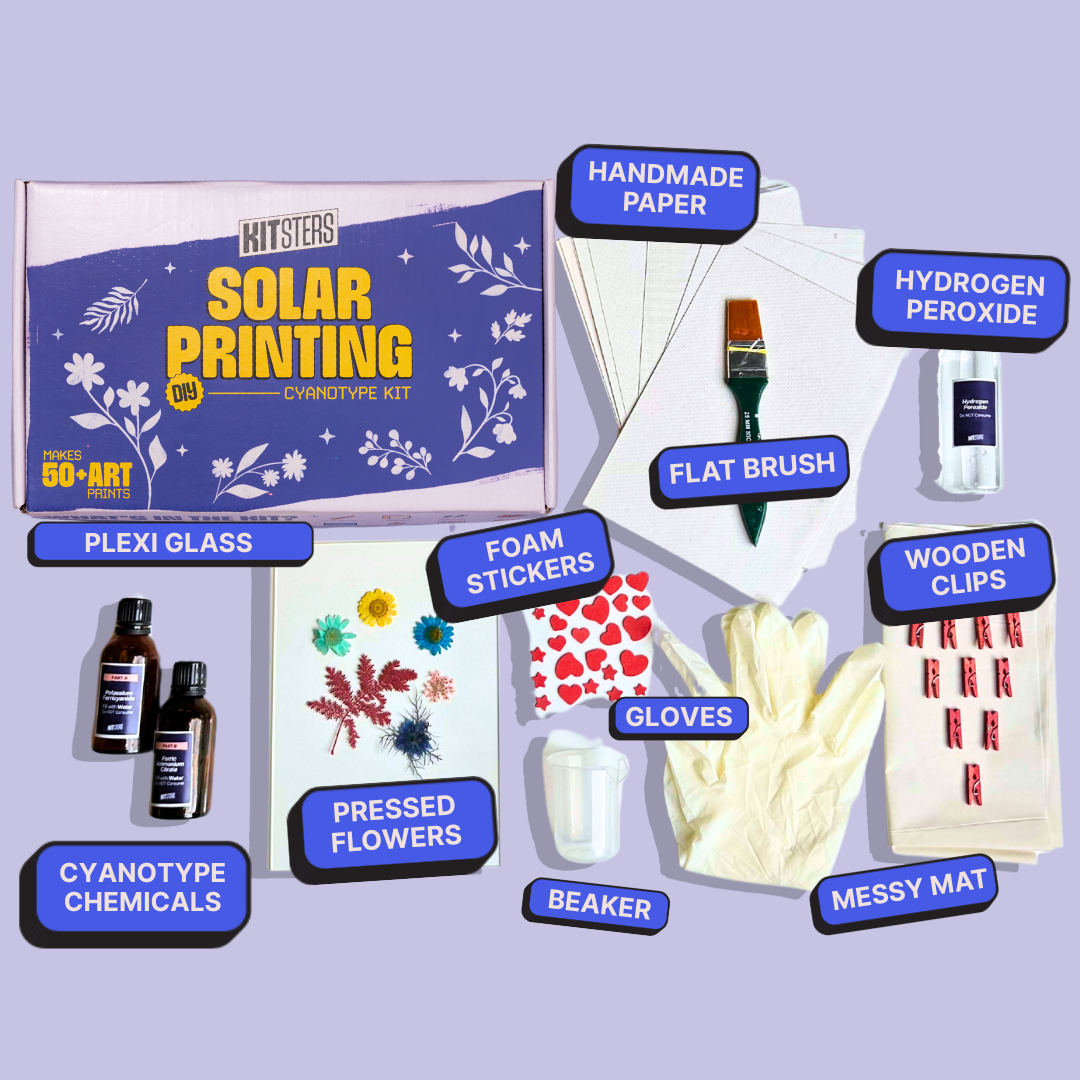 Cyanotype & Tote Bag Kit: Print with Sunlight