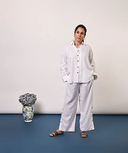 HempZero Purpose Co-ord Set - White