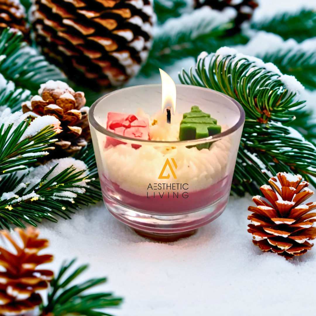 Aesthetic Living Christmas Charm Soywax Candle- 110g