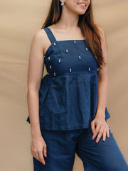 MEERA LINEN CO-ORD SET