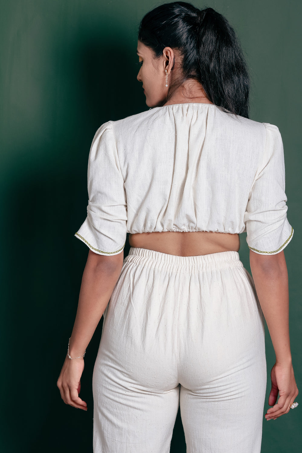 ITIDOR Marlow Trousers - Side Hem Slit, Ankle Length