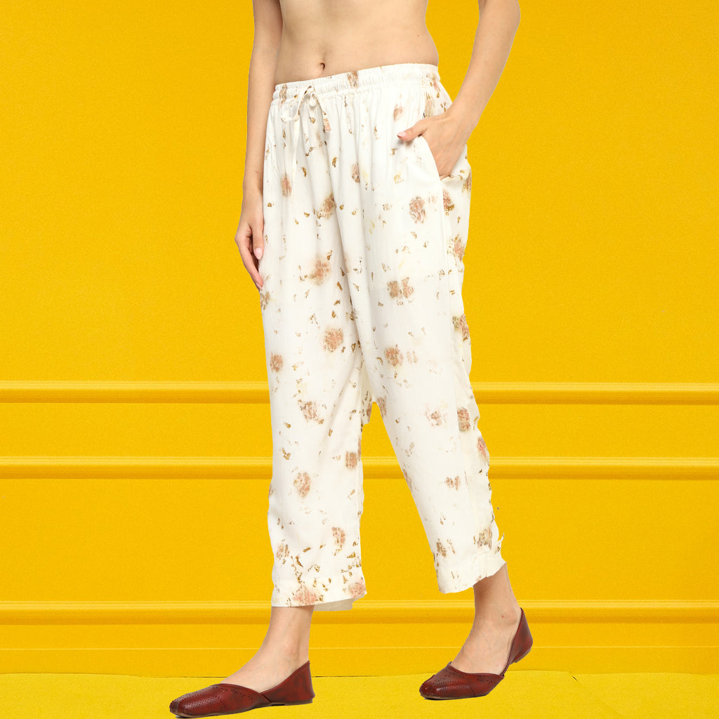 Bageeya "Serenity Bloom" Pant | Crafted with Rose and Temple Marigold