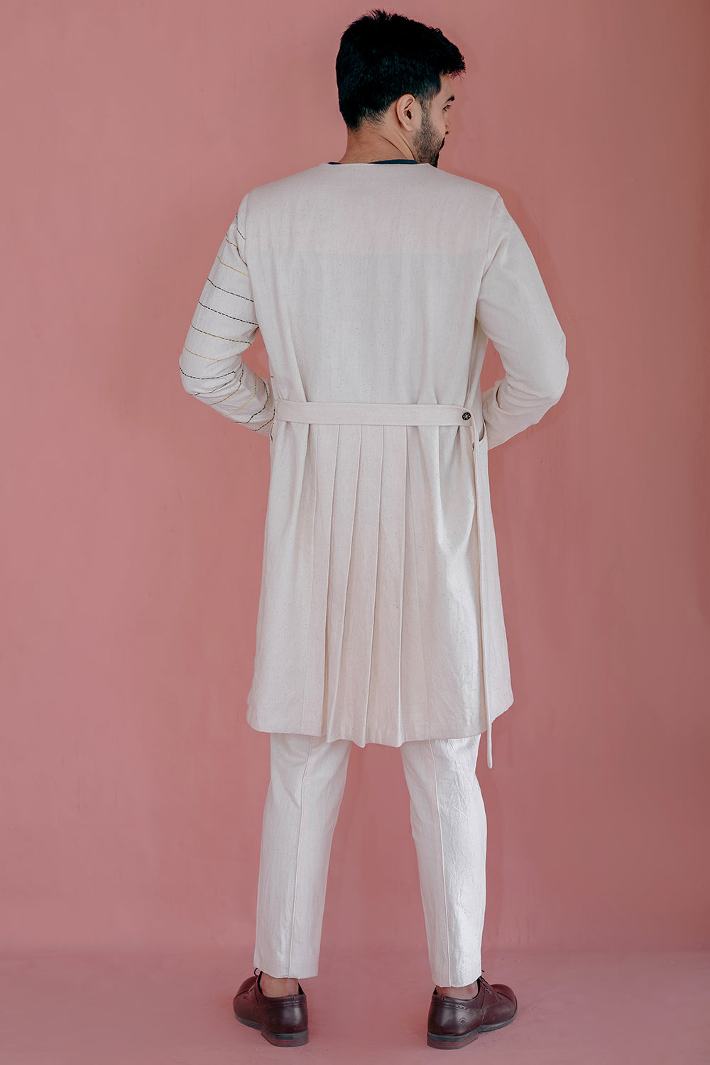 ITIDOR nzo Trench - Pleated Back Wasit