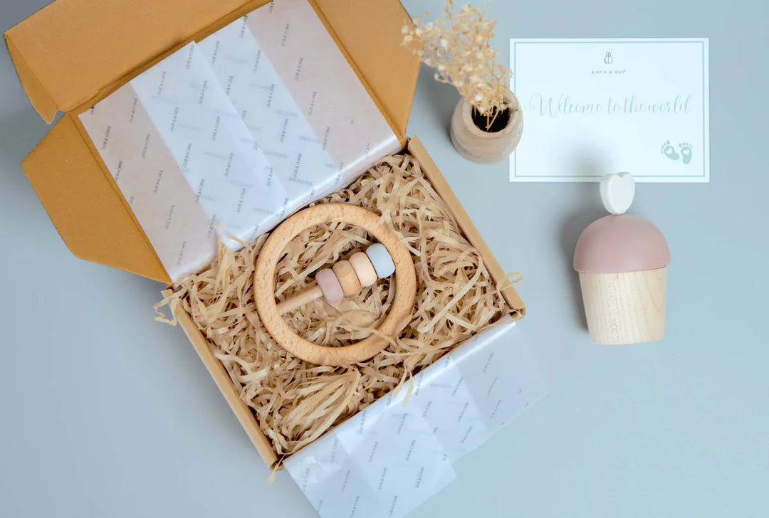 BIRCH & BUG Ring Rattle