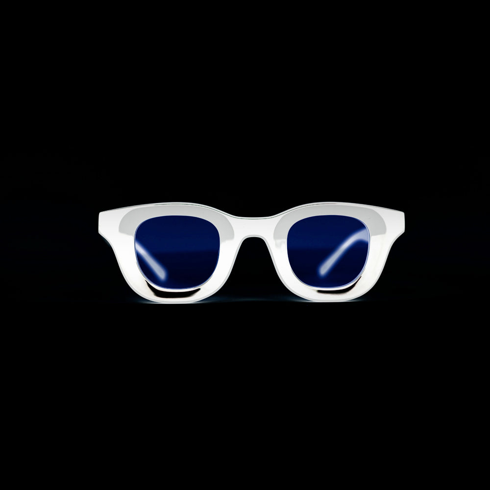 Monkstory MonkStory Thick Acetate Unisex Sunglasses - Black With Yellow Lens
