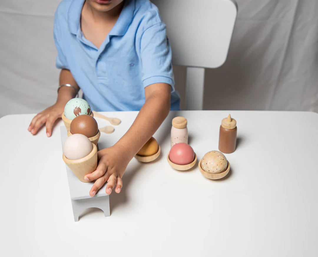 BIRCH & BUG Ice Cream Set - Set of 17