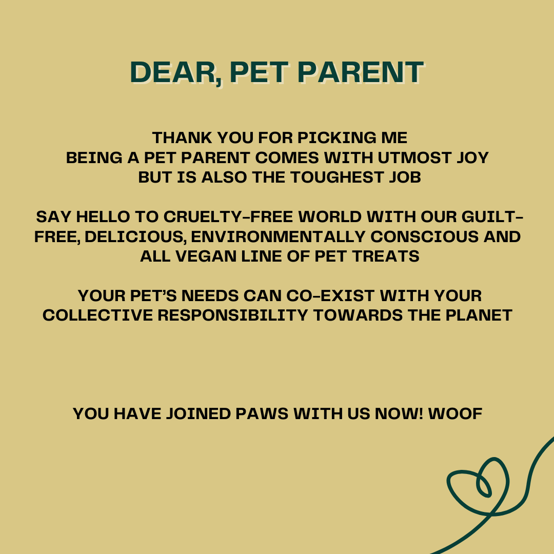 Paws for Greens Vegan Treats- Peanut Butter and Banana - 100 gm