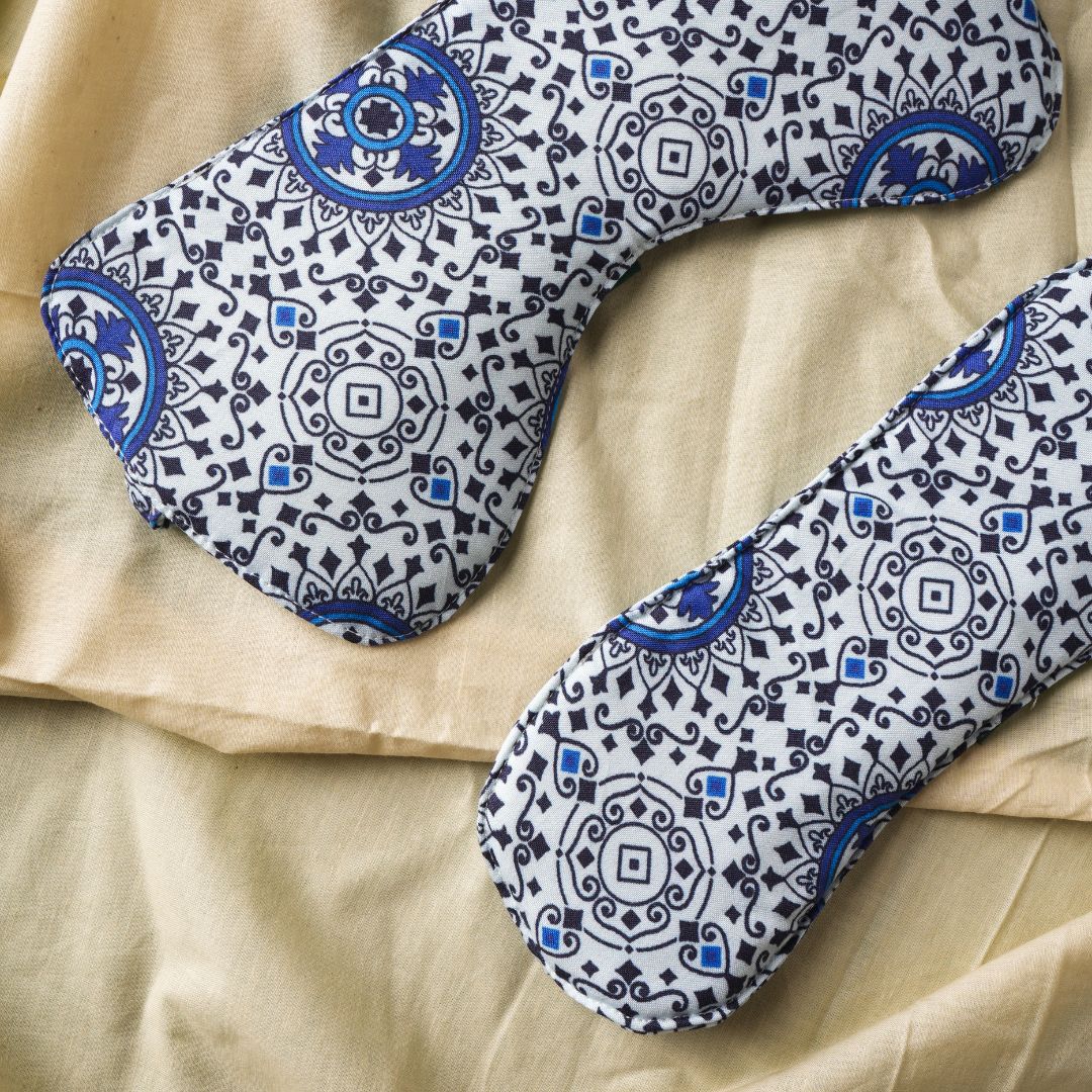 Ecokari Bamboo Printed Eye mask Set