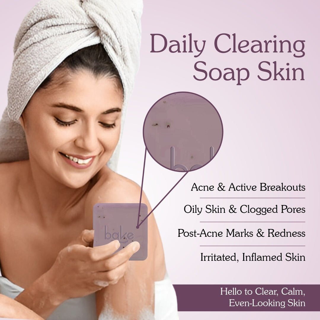 10% Niacinamide + 3% Azelaic Acid Scrub Treatment Soap (200 Gms Pack of 2)