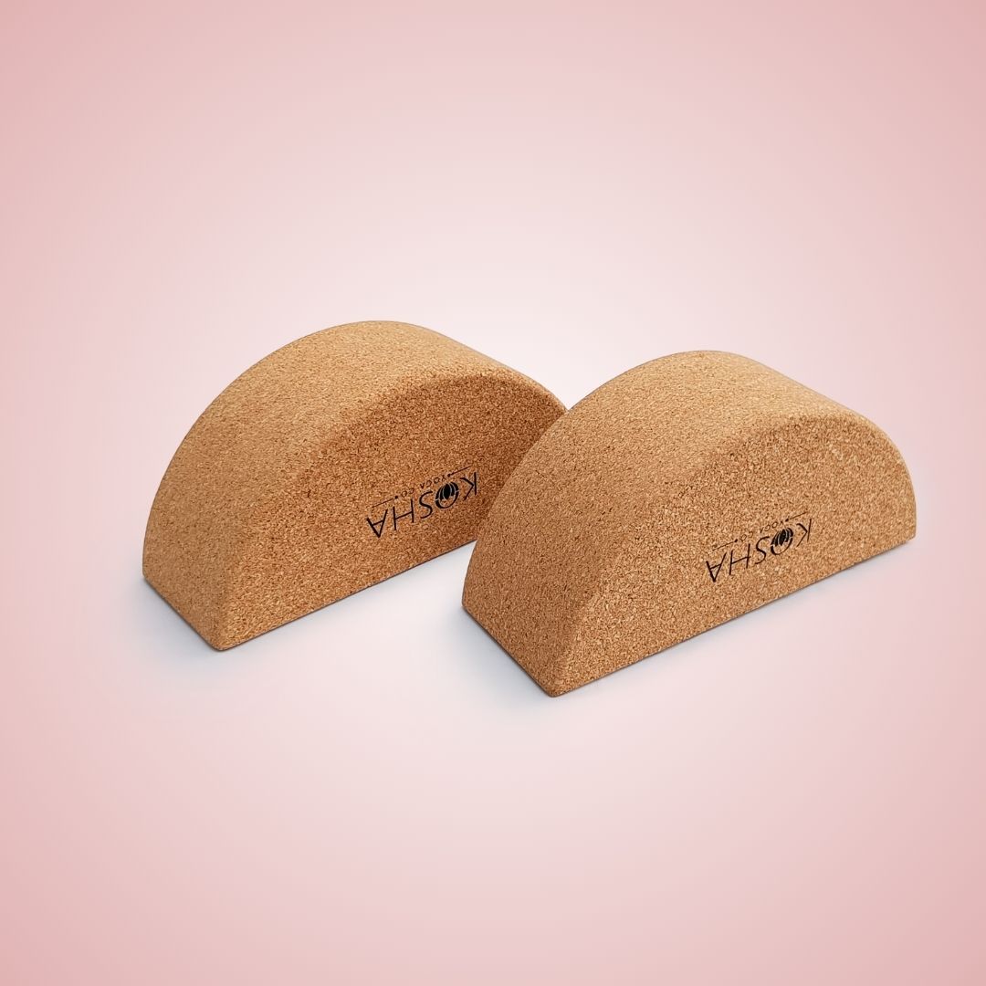 Kosha Yoga Balance Block: Semi Circle Yoga Brick