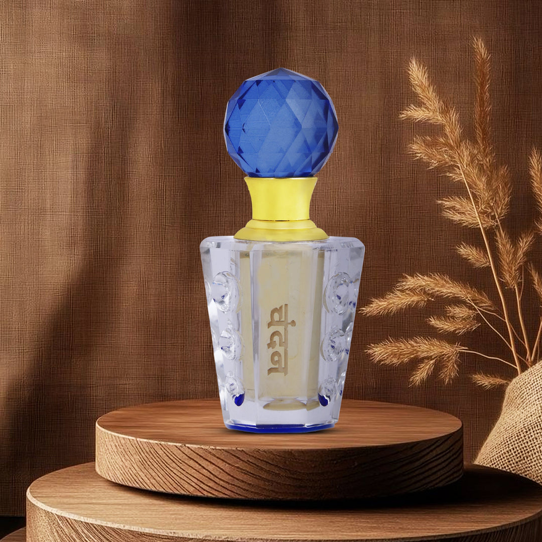 Bamboology Trends Itra/Attar Chandan (Sandalwood): A Unisex Natural Perfume for Aromatherapy and Wellness Benefits