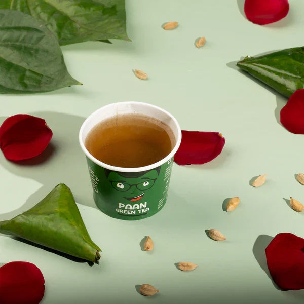 CupJi Paan Green Tea | Pack of 10 Cups