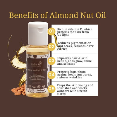 Rustic Art Organic Almond Nut Oil (50 ml)