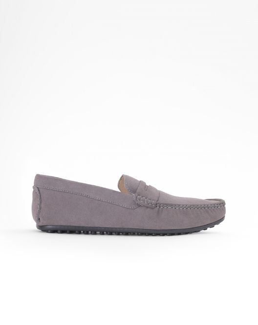Ethik The Walker Grey Loafers | Vegan Leather
