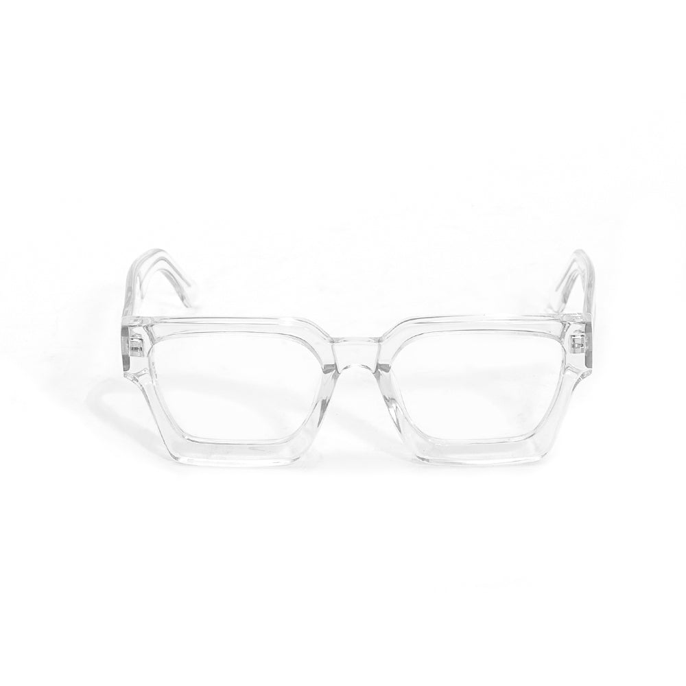 Monkstory MonkStory Runway Acetate Unisex Sunglasses - Nerdy Tranparent