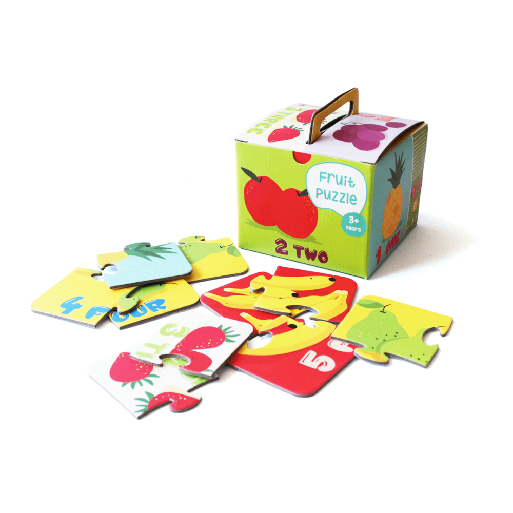 Shumee Fruit Puzzle - Set Of 6 Puzzles