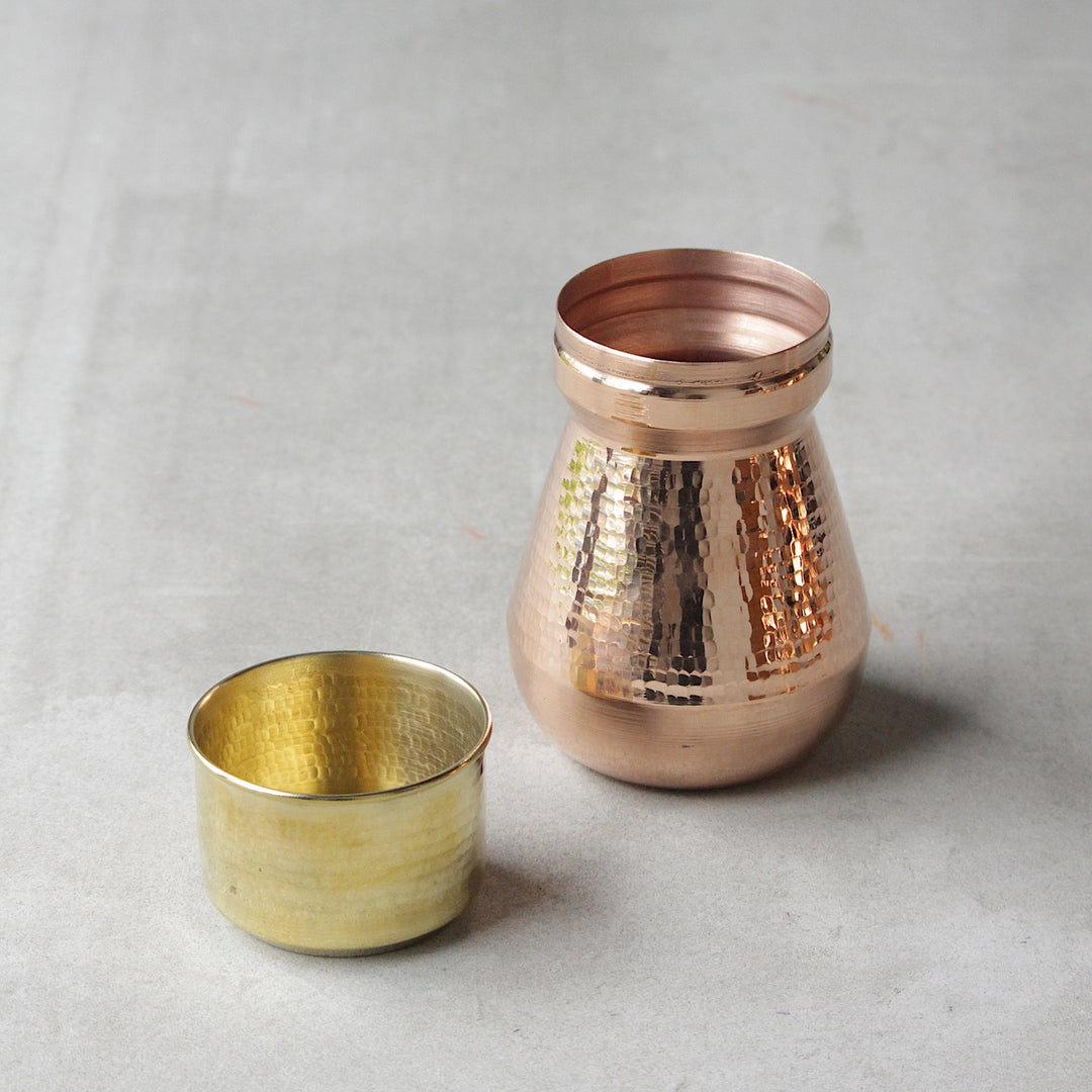 Watr - Carafe Mini with Brass Glass