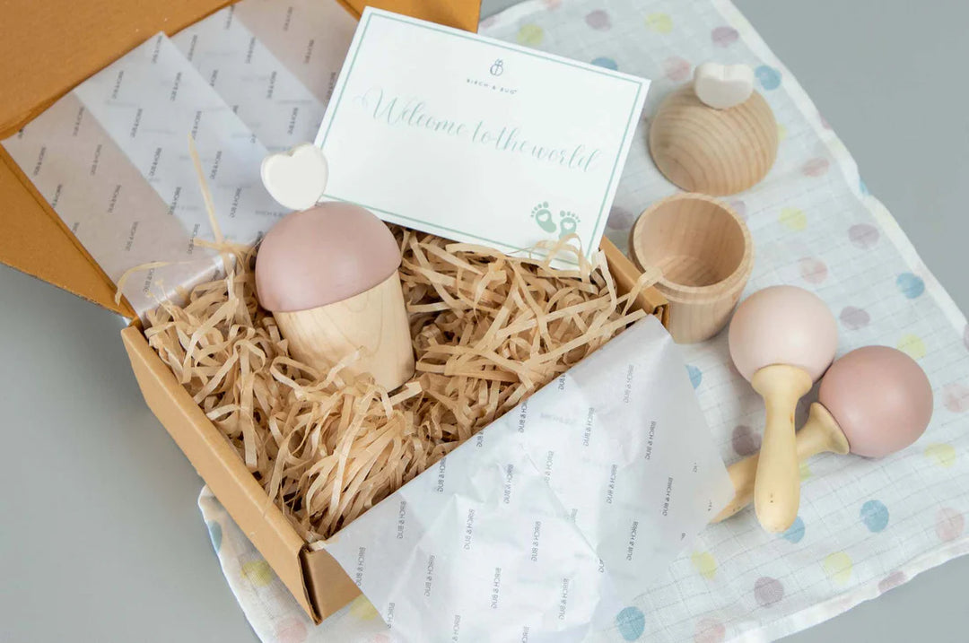 BIRCH & BUG Keepsake Cupcake Set of 2