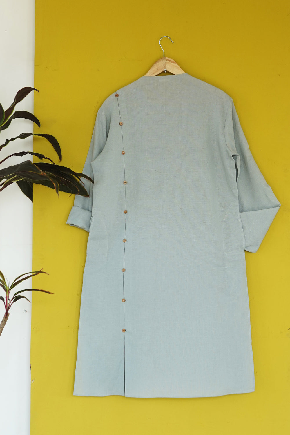 ITIDOR Inej Kurta - Front Back Inverted Pleat