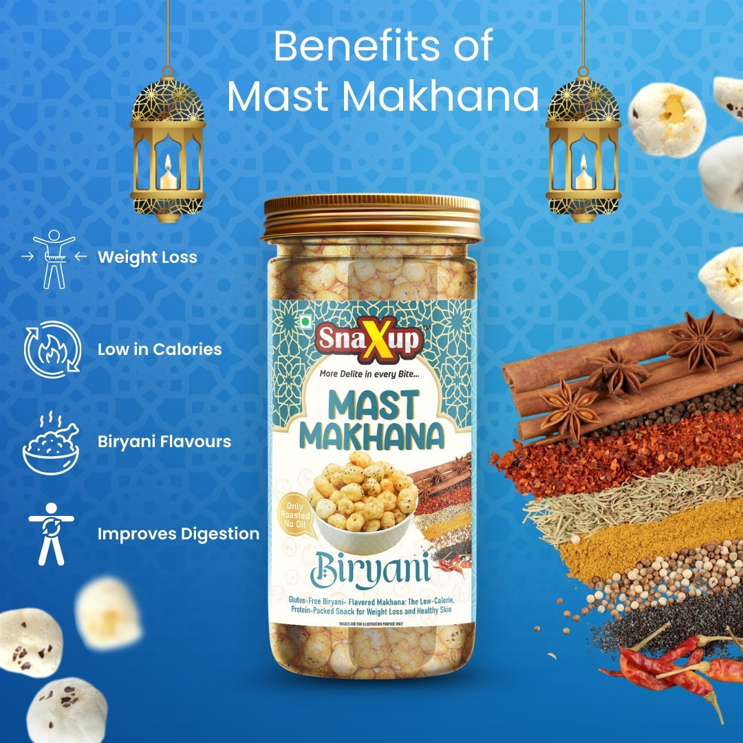 Snaxup Mast Makhana Biryani