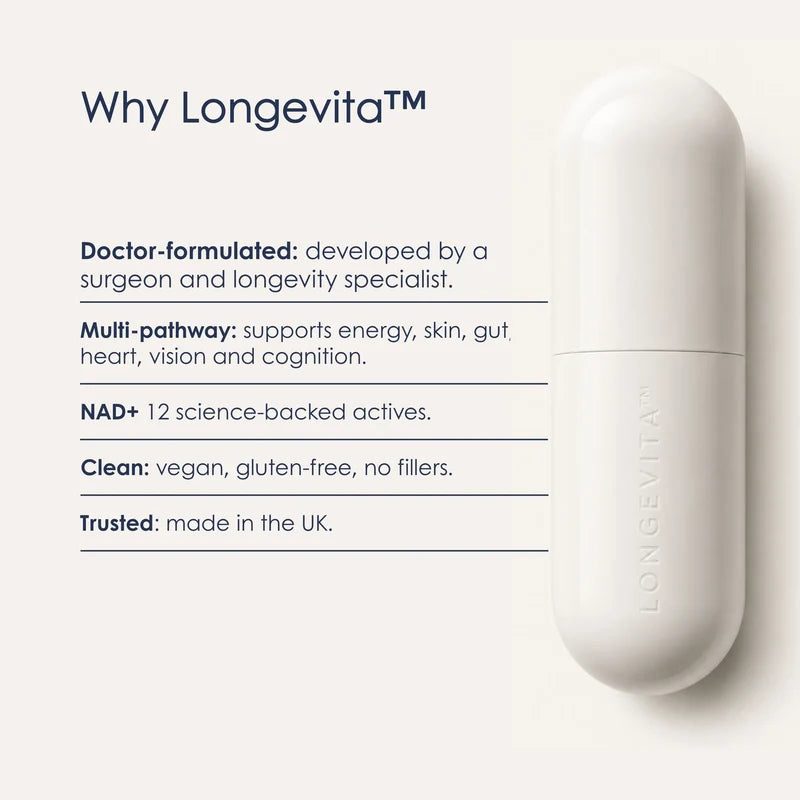 Longevita – Advanced Longevity & Healthy Ageing Formula