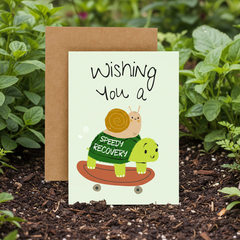 Wish You a Speedy Recovery Plantable Greeting Card