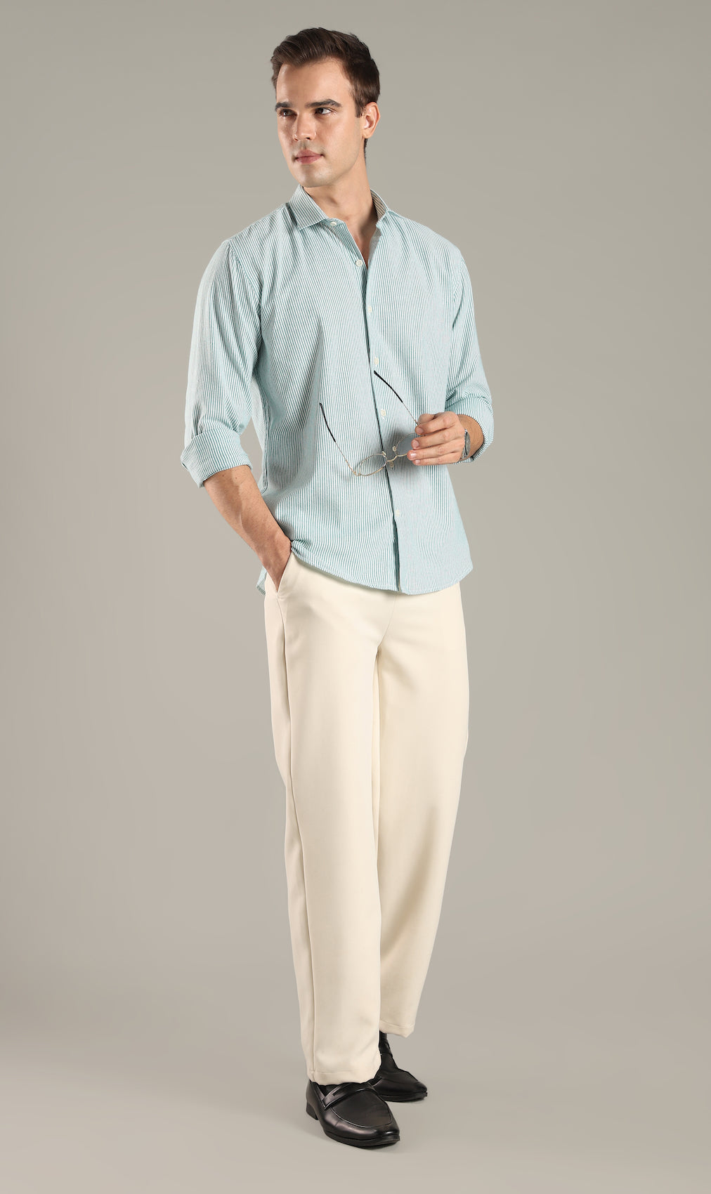 Mint Stripes Shirt