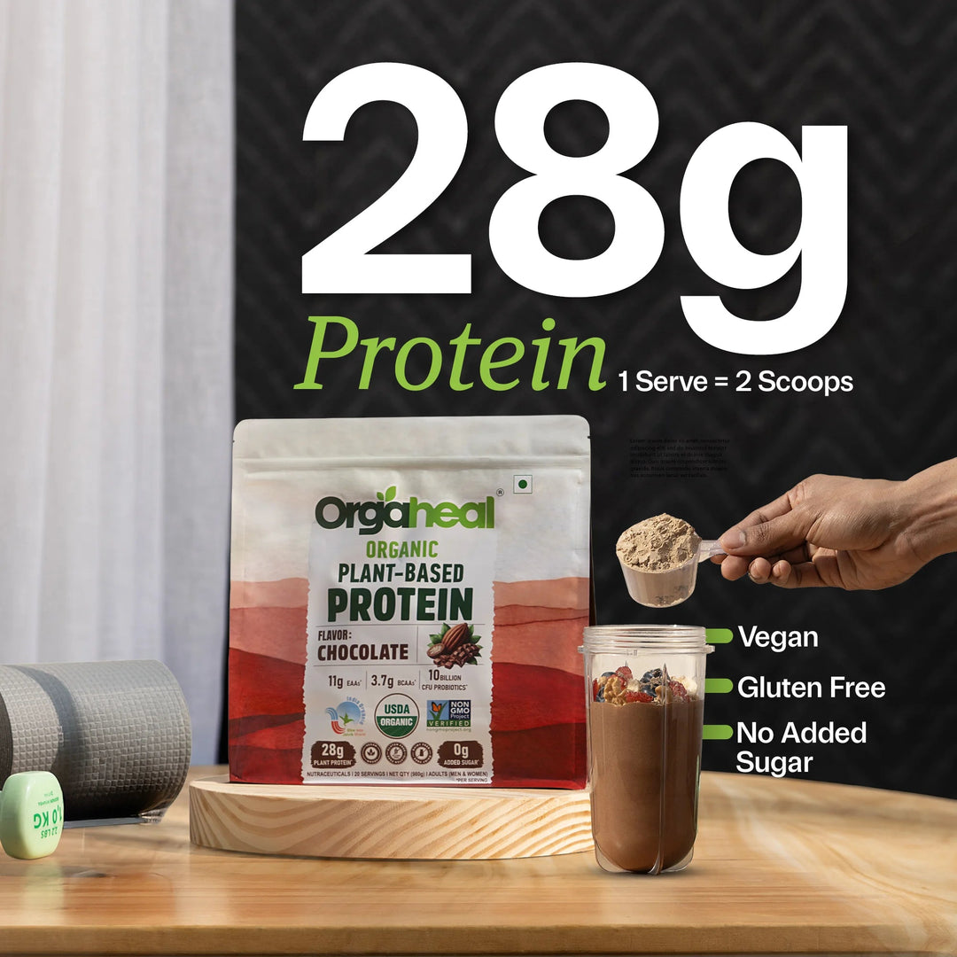Organic Plant-Based Protein Chocolate