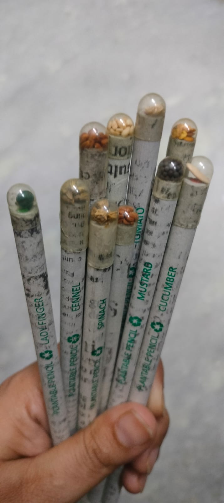 ONEarth Paper Pencil (Plantable Seed) - Pack of 10