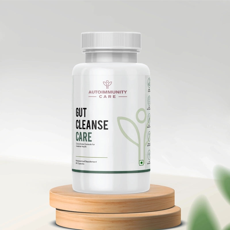 Autoimmunity Care Gut Cleanse Care | Concentrated Formula for intestinal health | Berberine, Oregon Grape, Ginger, Licorice & Skullcap