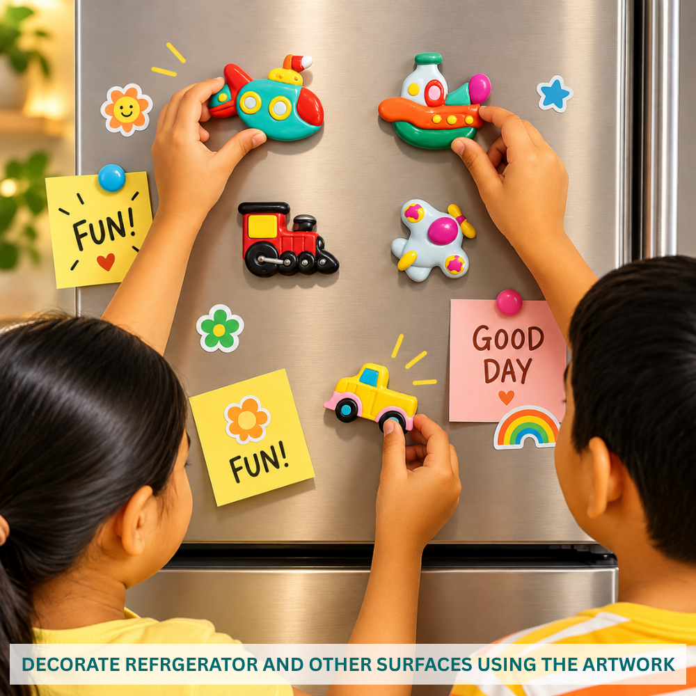 DIY Ceramic Magnet- Vehicles