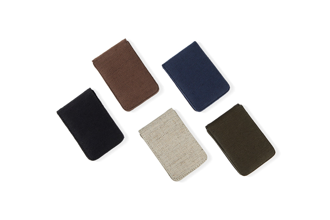 The Label GAIA Hemp Fliptop Vertical Card Holder