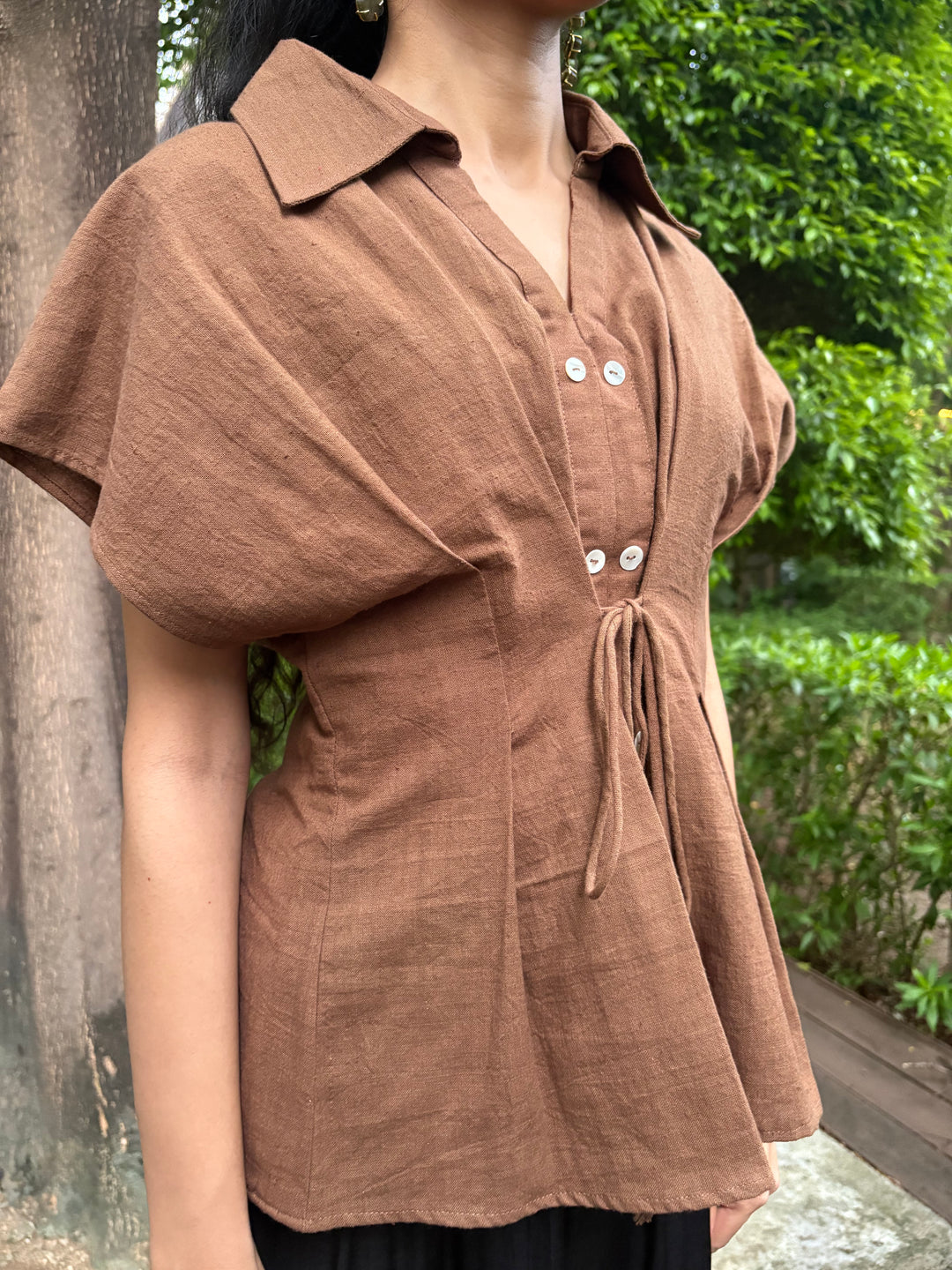 Tiramisu Cinched Top