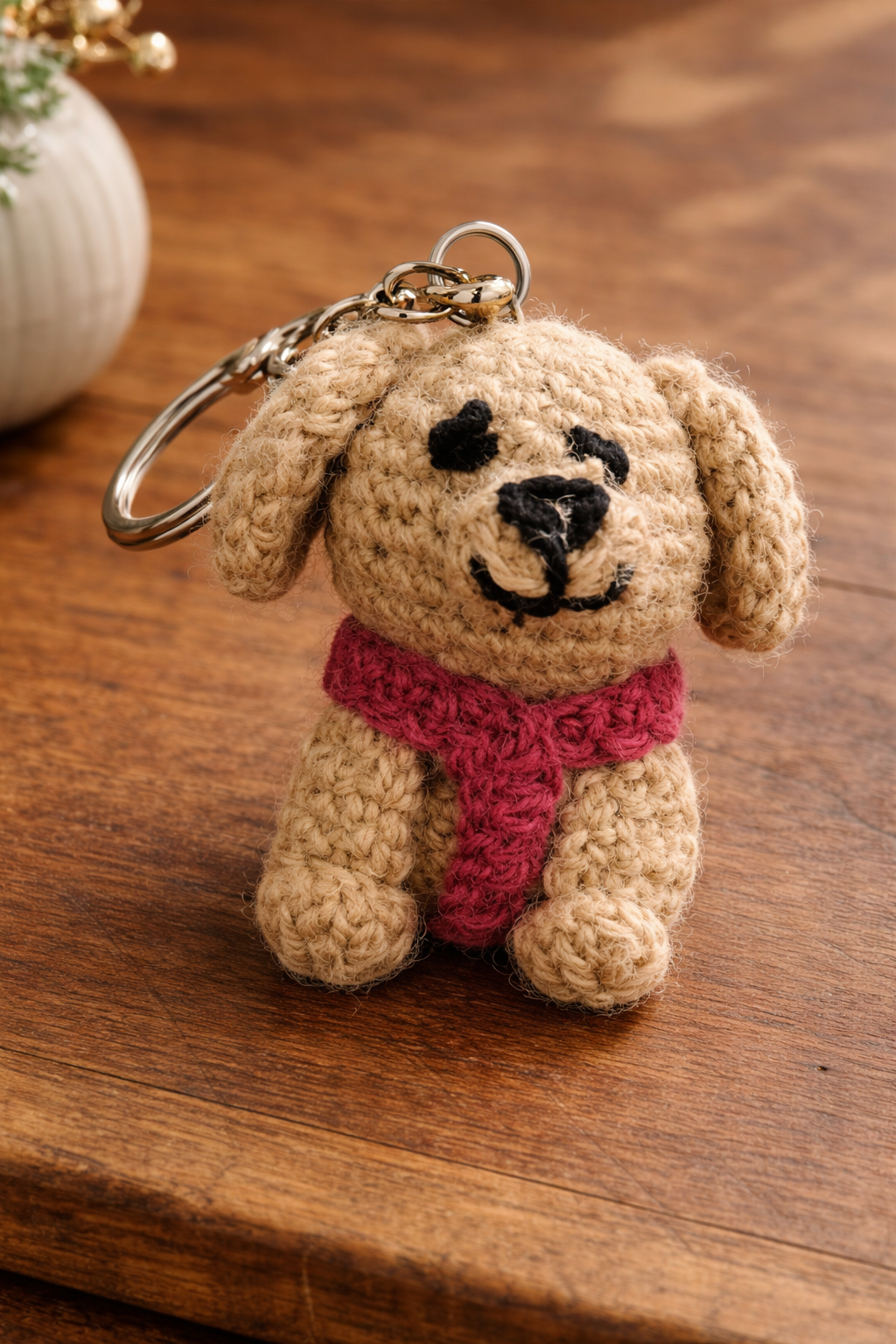 Puppy keychain
