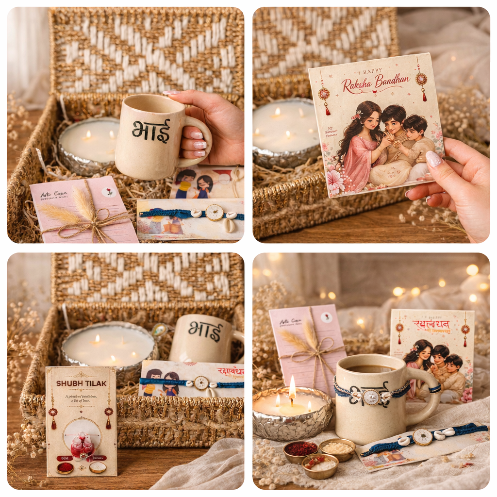 Artecasa Forever Bhai Celebration Hamper | Premium Rakhi Gift Hamper