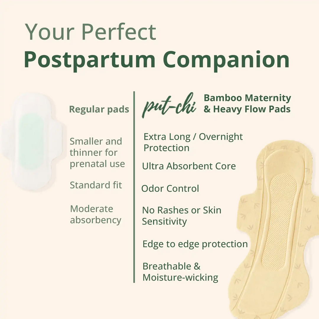 Bamboo Maternity & Heavy Flow Pads