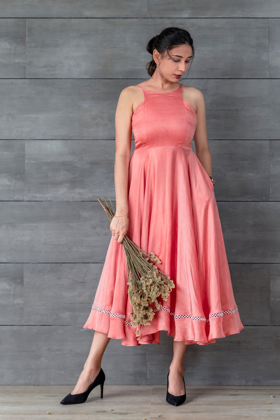 ITIDOR Mae Tea-Length Dress