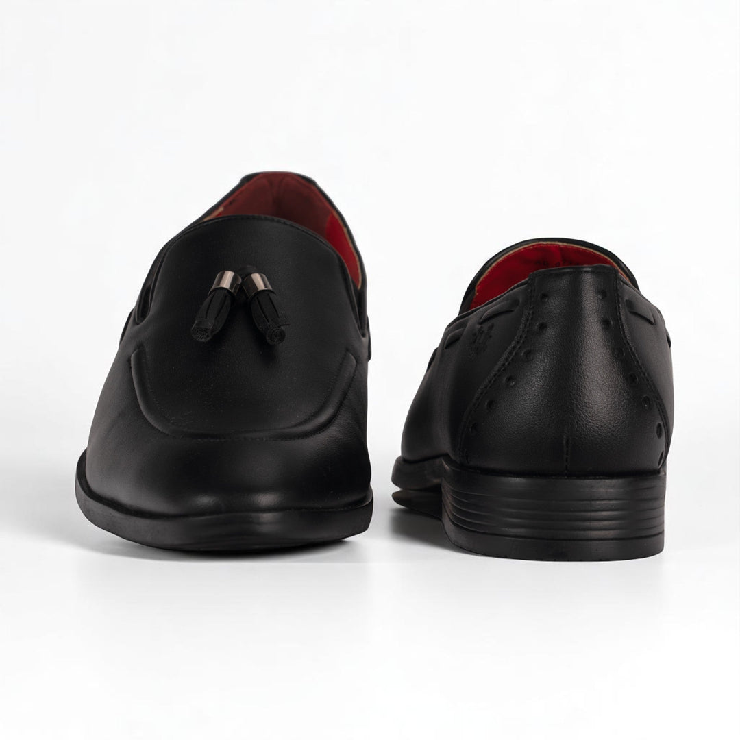 Tassel Tux Black Tassel Loafers