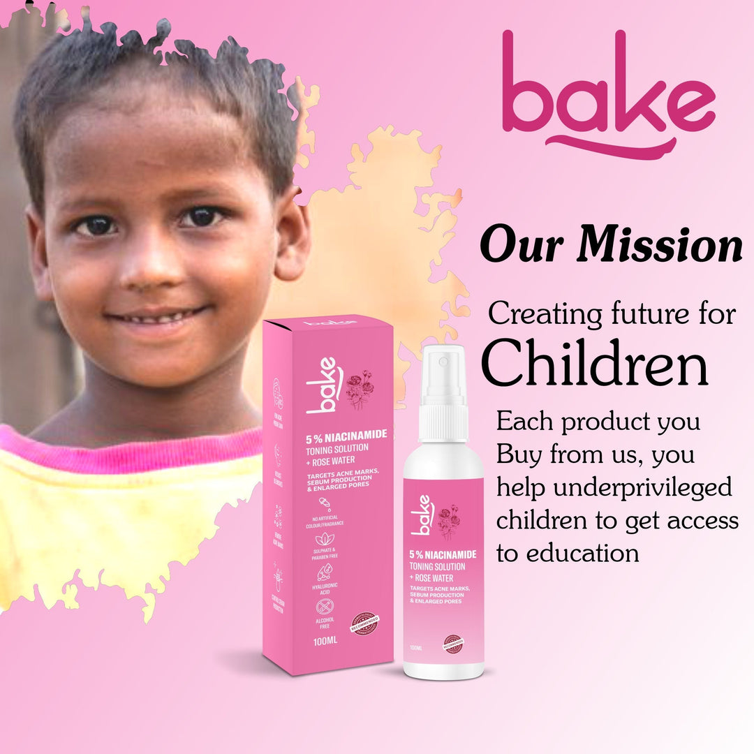 5% Niacinamide + Rose Water Toning Solution - Suspire