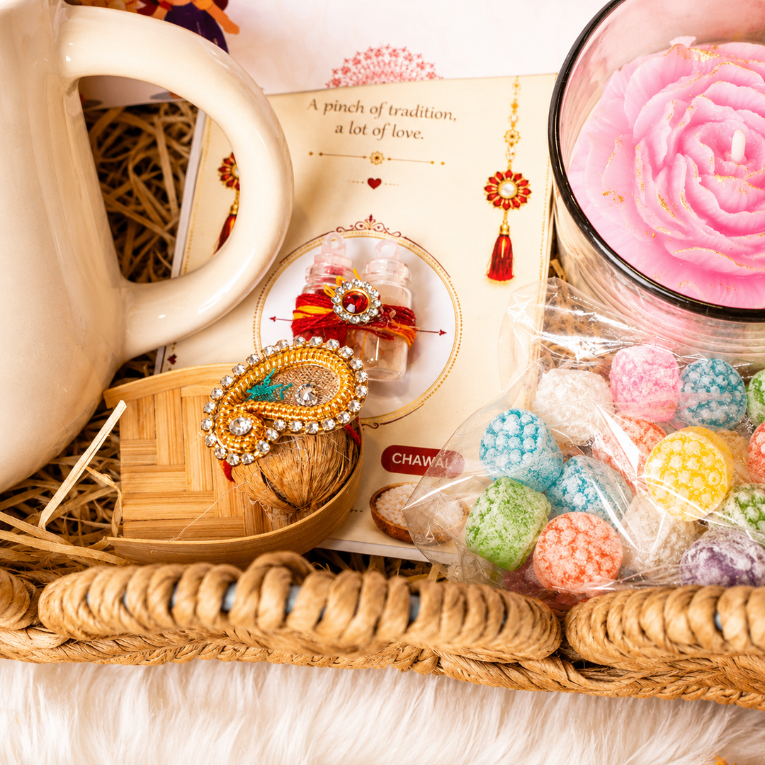 Artecasa Bhai Divine Bond Rakhi Hamper | Premium Raksha Bandhan Gift Hamper