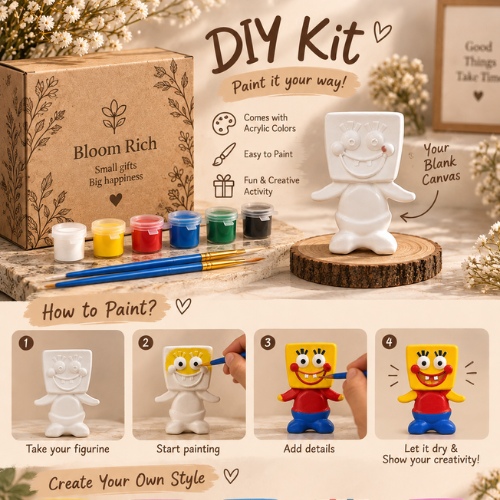Sourire Farbe – DIY Smiley Painting Kit
