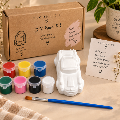 Voiture Creative – DIY Car Miniature Painting Kit