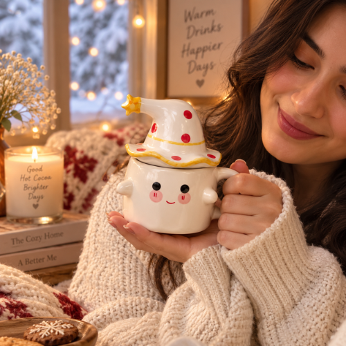 Lacheln – Cute Smiley Ceramic Mug