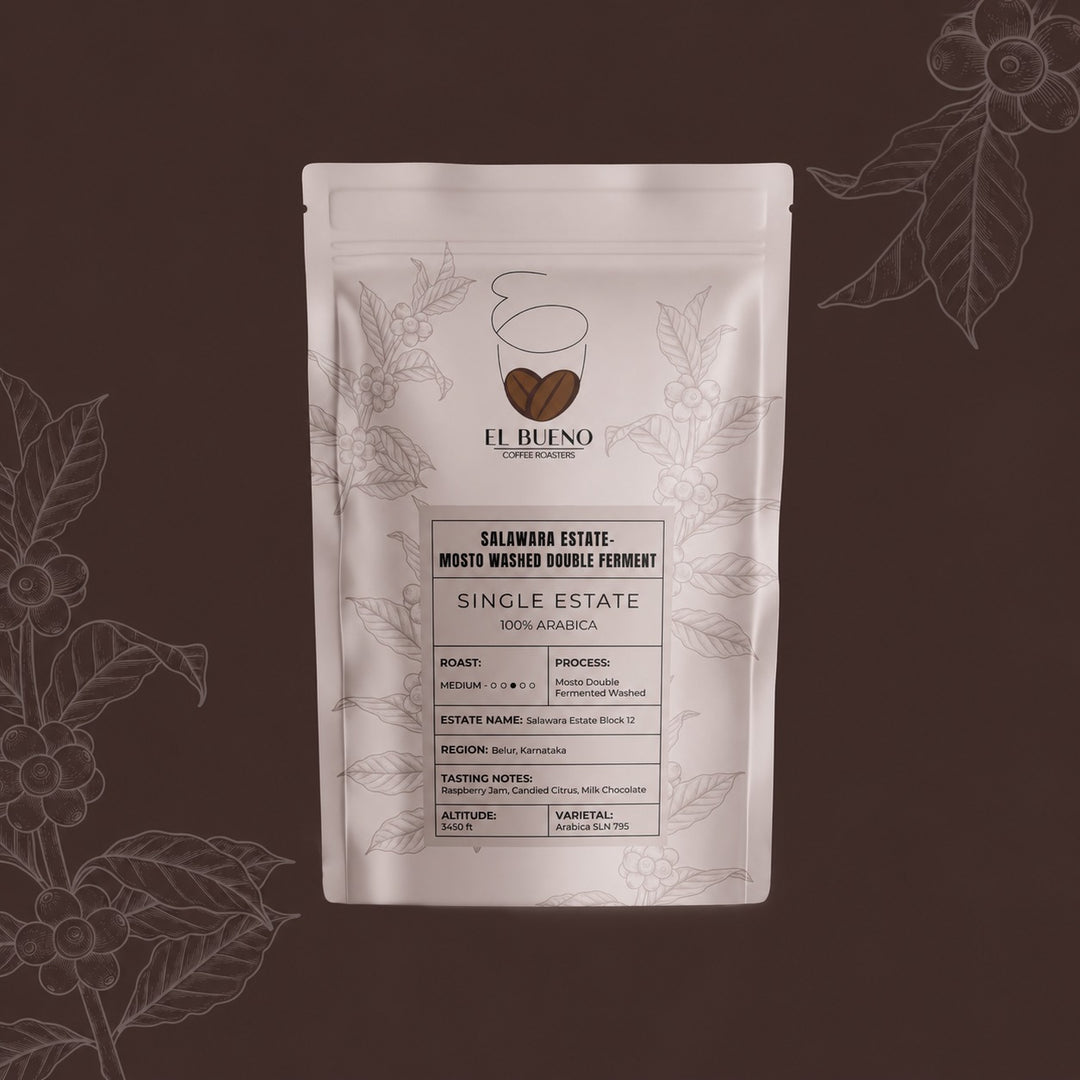 El Bueno Salawara Estate- Mosto Washed Double Ferment Coffee Beans