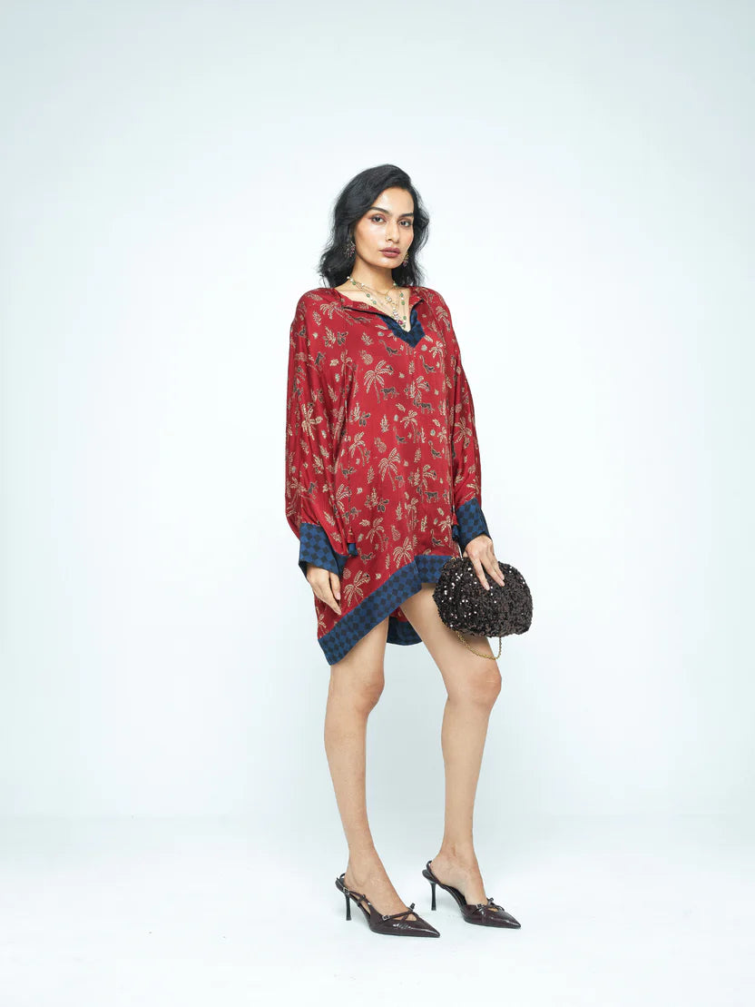 anushé pirani Dolman Sleeve Tunic